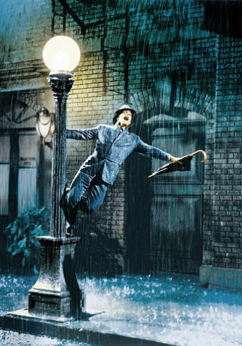 GENE KELLY * Singing in the Rain * LARGE A3 SiZE QUALITY CANVAS PRINT - Picture 1 of 1