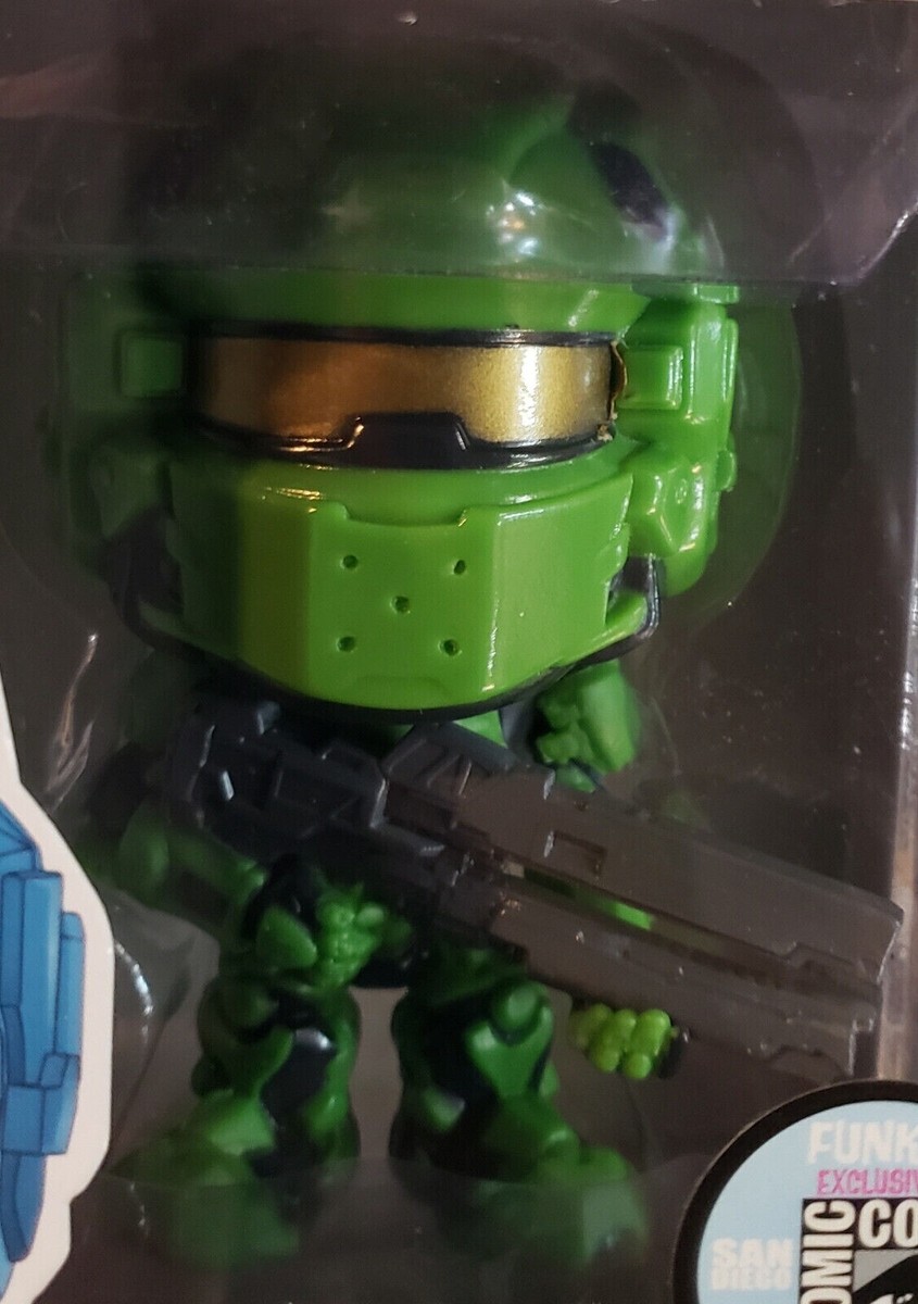 Funko Pop! Halo 4 Spartan Warrior Green 04 SDCC 2013 Exclusive