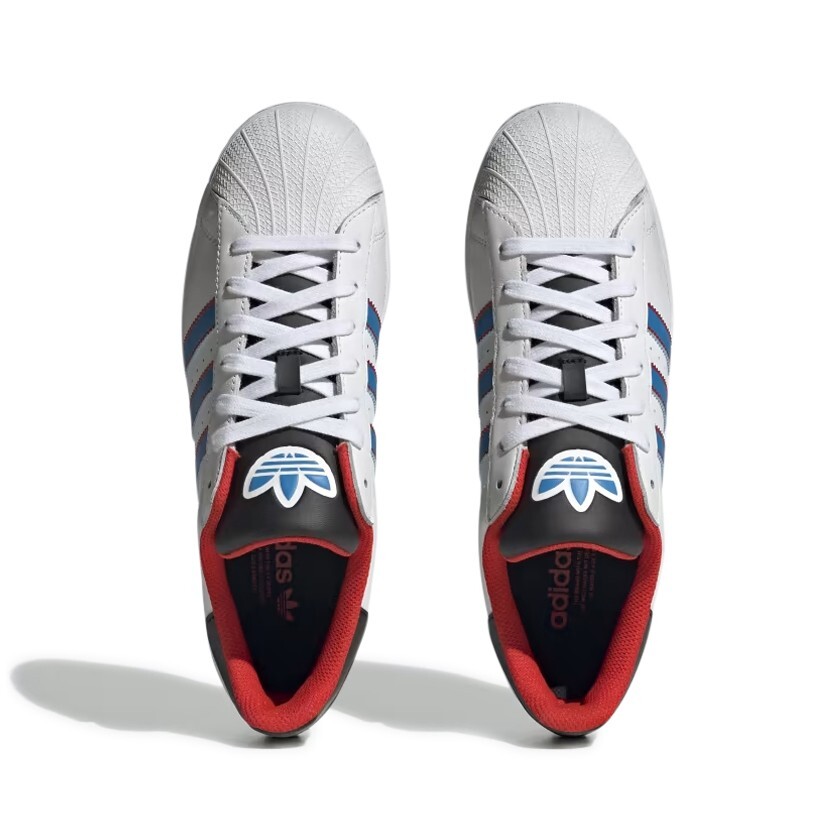 ★アディダス Originals★Superstar★White/Bright Blue/Red Adidas Originals Superstar (Cloud White/Bright Blue/Red