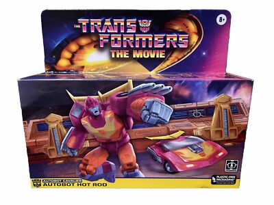 Transformers: The Movie Retro G1 Reissue Hot Rod Hasbro 2022 Autobot  Cavalier