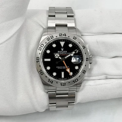 Rolex Explorer II 226570 42MM Black Dial Stainless Steel - Image 1 of 4