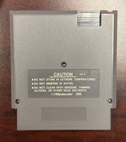 Super Mario Bros. Duck Hunt & World Class Track Meet W/Zapper - NES 1988 Tested