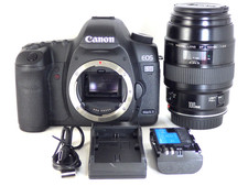 Canon EOS 5D Mark II 2 21.1MP Digital SLR Camera  EF 100mm f/2.8 Lens Set Japan