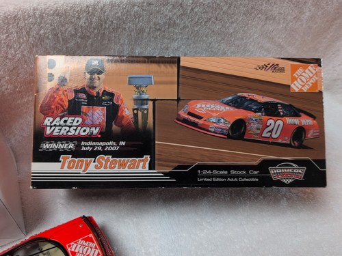 2007 #20 Tony Stewart Autographed Raced Won Version July 29,Indy Win,New... - Picture 12 of 16