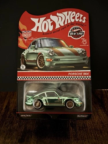 New ListingHot Wheels Red Line Club Porsche 964 Urban Outlaw Green Silver 2023