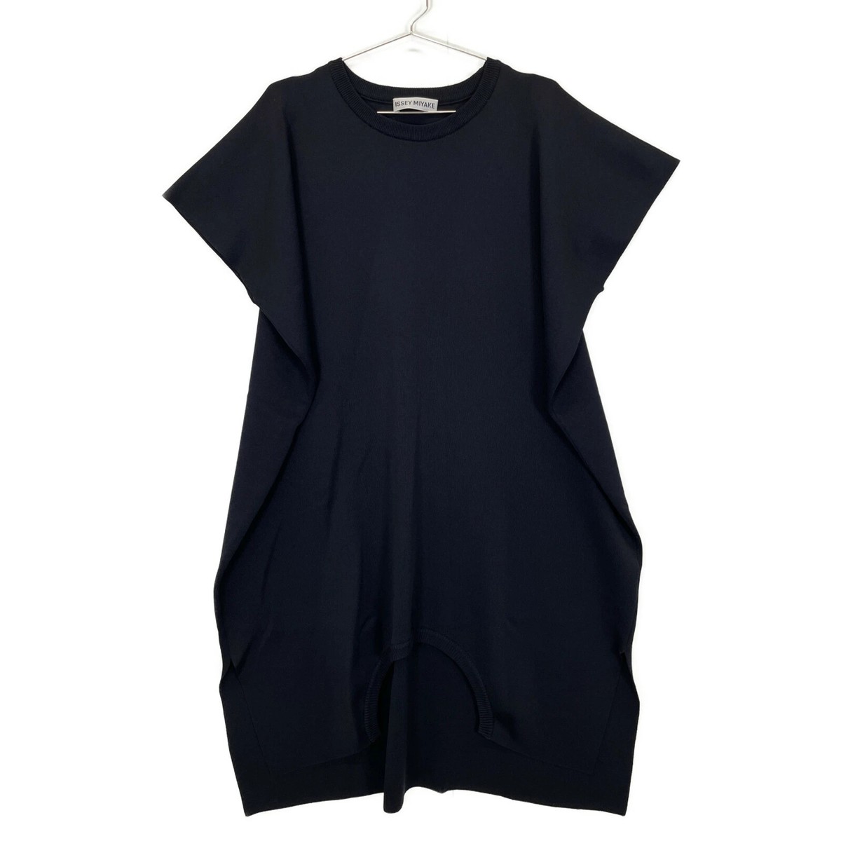 ISSEY MIYAKE 20-21aw ニット 2 Issey Miyake 21Aw Im13Kh261 Black Acetate Nylon Foam Knit