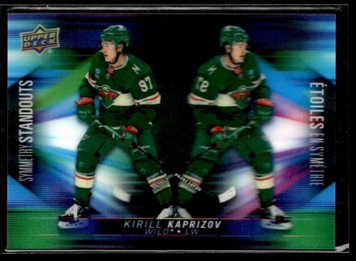 Kirill Kaprizov #3D-15 2023 Upper Deck Tim Hortons Symmetry Standouts card