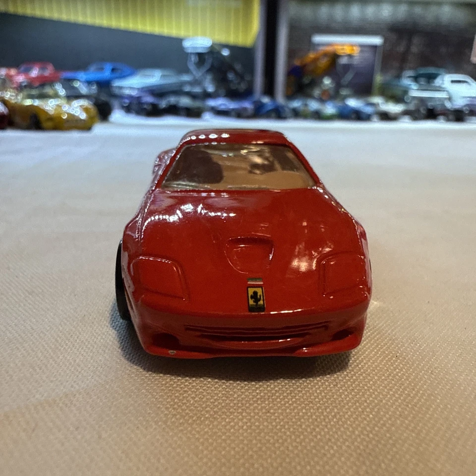 HOT WHEELS FERRARI 550 MARANELLO, 2000 1ST EDITION RED W/SP5 WHEELS LOOSE NICE - Image 2 of 4