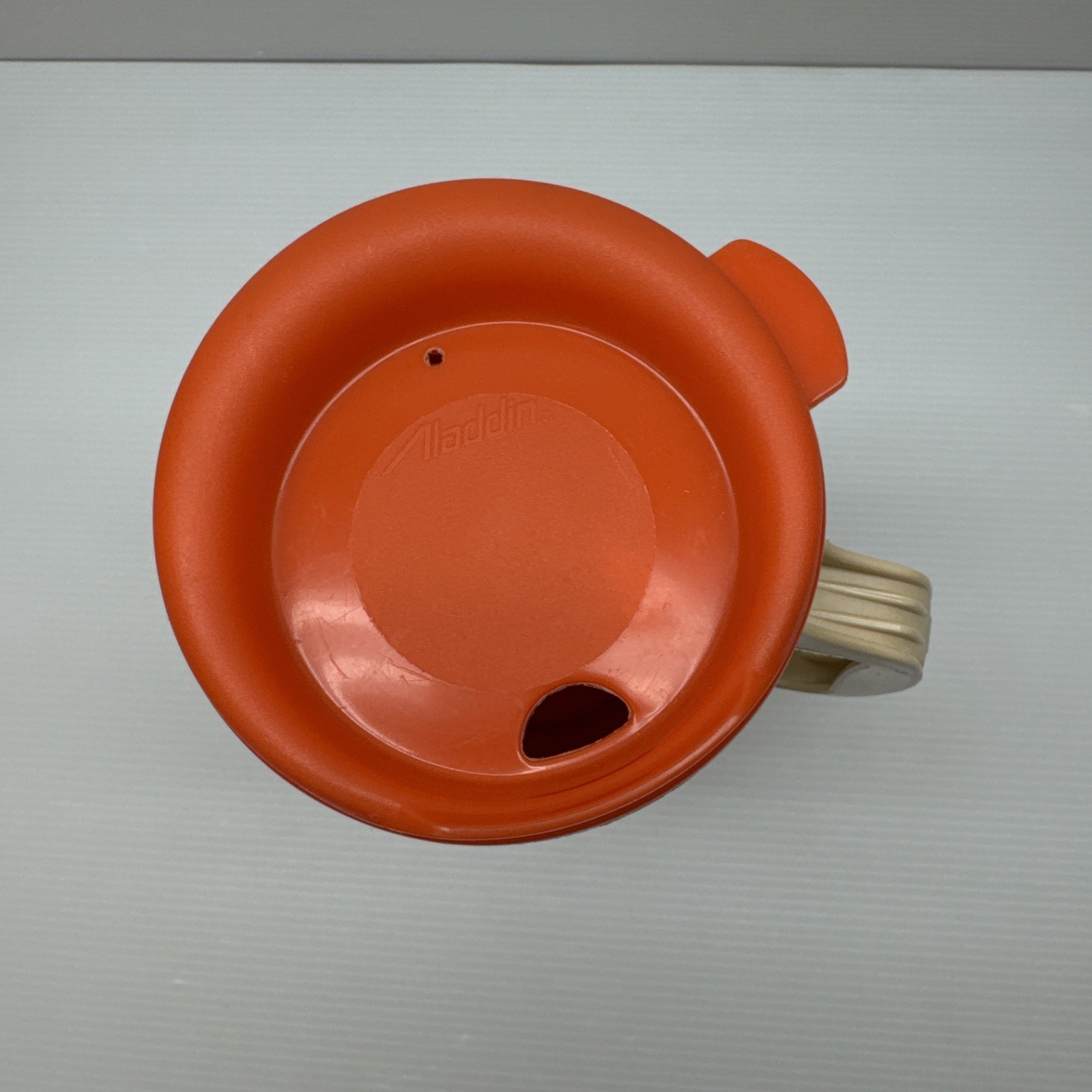 VINTAGE THERMO-SERV BILL MILLER BAR-B-Q TEXAS TEA BUCKET 34 OZ TRAVEL COFFEE MUG