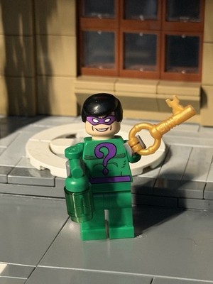 Custom UV OGP Riddler   LEGO Batman 2006 Game Style accessories not included