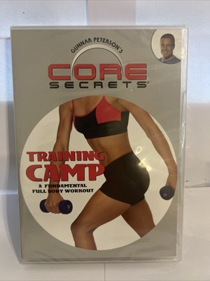 NEW SEALED GUNNAR PETERSON'S CORE SECRETS UPPER BODY CHALLENGE WORKOUT DVD