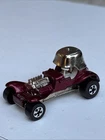 Vintage Diecast Hot Wheels Redline Reissue Red Baron Cherry White interior China