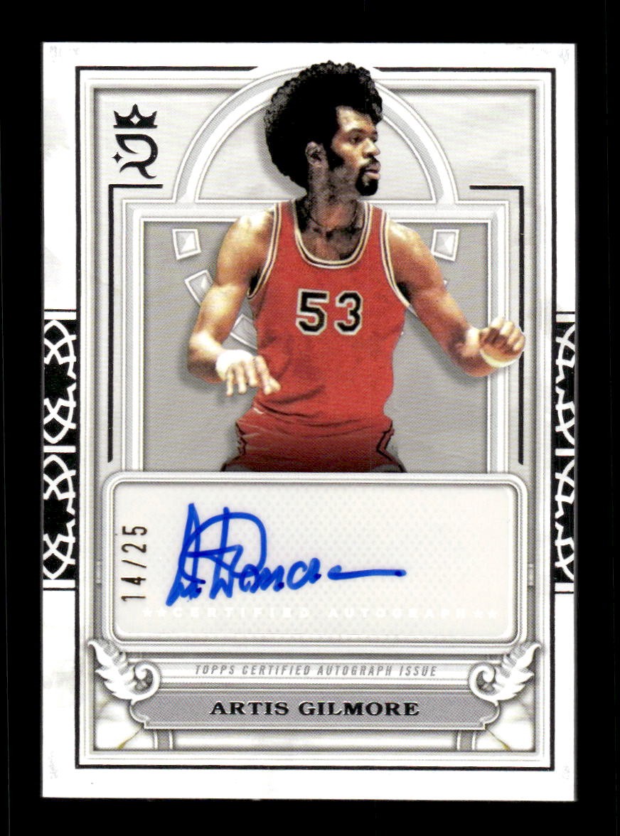 2023-24 Topps Royalty #CCA-AG Artis Gilmore Court Circular Autographs #/25
