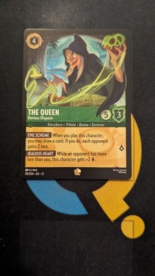 The Queen Devious Verkleidung 90/204 Legendary Lorcana Wilds Unbekannt