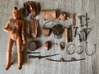 Vintage Fighting Eagle Best Of The West Lot Figure +Accessories.