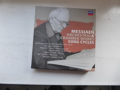 6 CD Olivier Messiaen Orchestral & Chamber Works Song Cycles DECCA
