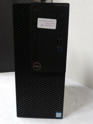 Dell Optiplex 3060 MT Intel i3-8100 @ 3.60Ghz, 8GB RAM, 0GB SSD NO OS