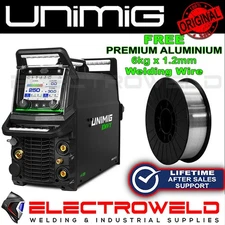UNIMIG Envy Multi 250 AC/DC Mig Tig Stick Welder + Torch ACDC U11238