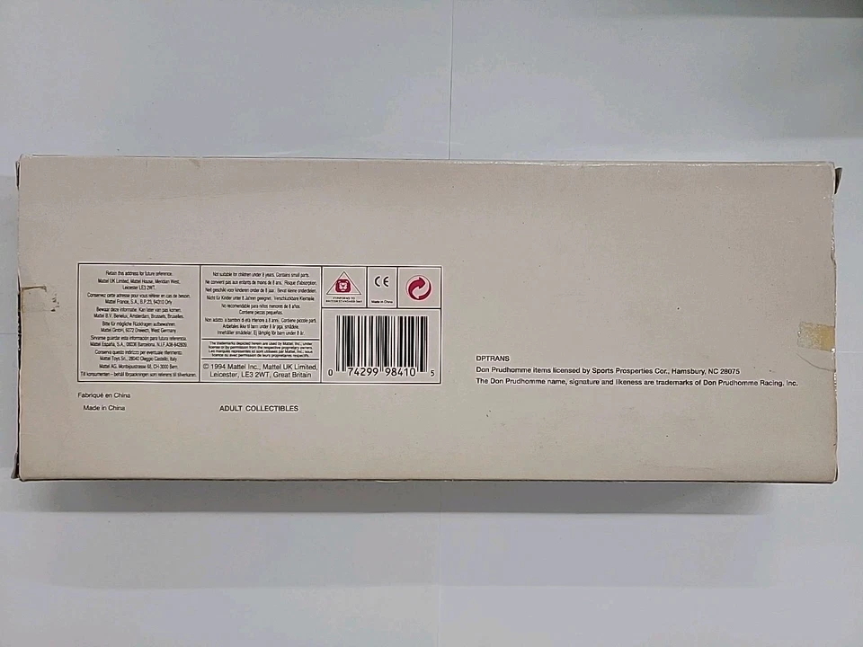 Corgi 1994 Don Prudhomme NHRA 1:64 Series 1 Race-Image Diecast Transporter - Image 2 of 2