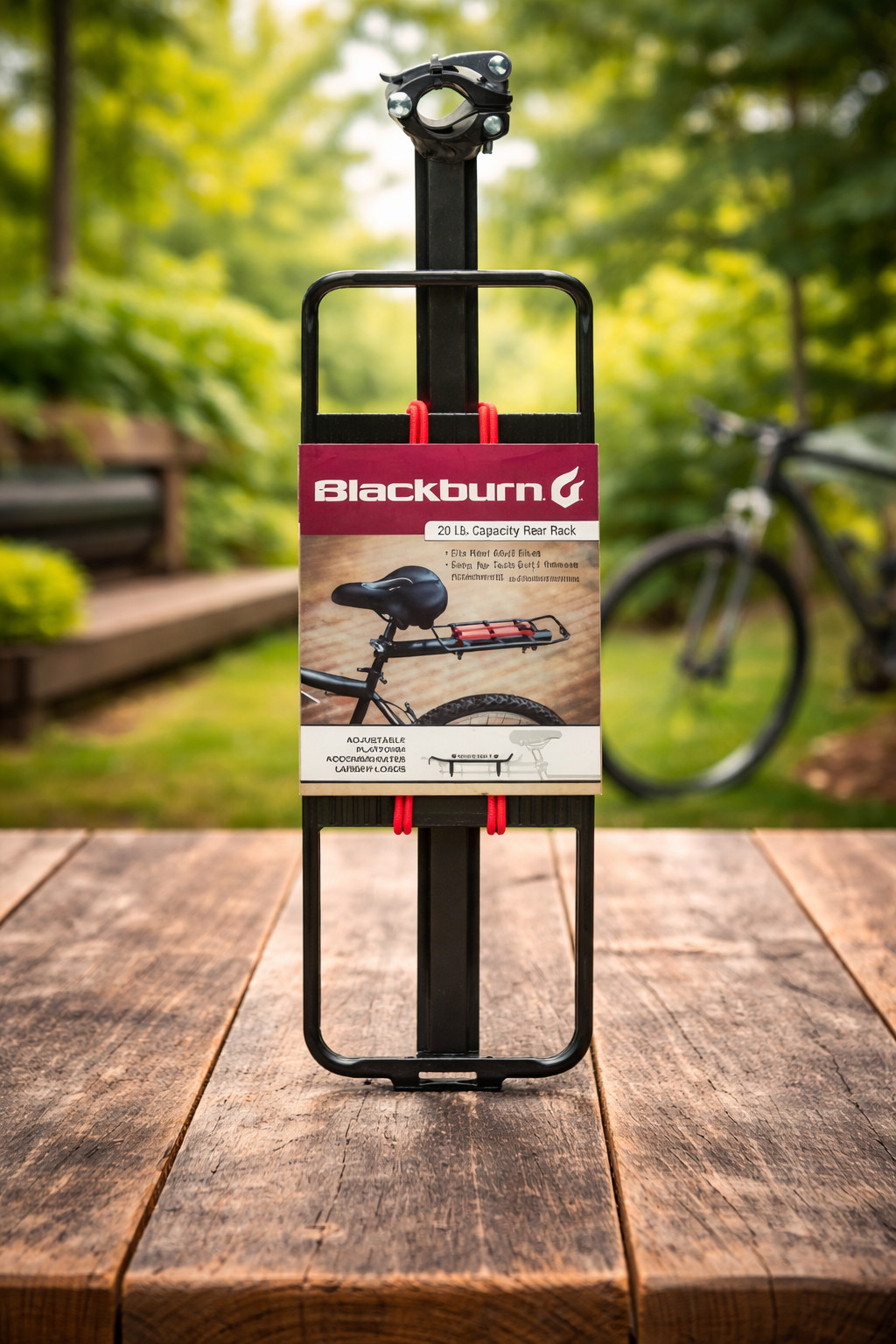 Blackburn 20 Lbs. Capacity Quick Release Rear Bike Rack Bran