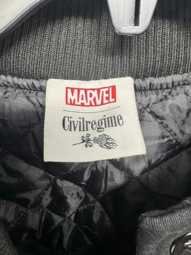 Civil Regime x SpiderMan Racing Jacket Size Small, READ image 4