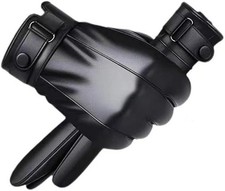 Guantes De Cuero Para Hombre Para El Frio Invierno Comodos Calientes Elegantes