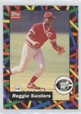 1990-93 Topps Magazine Cards Reggie Sanders #TM66 5sb