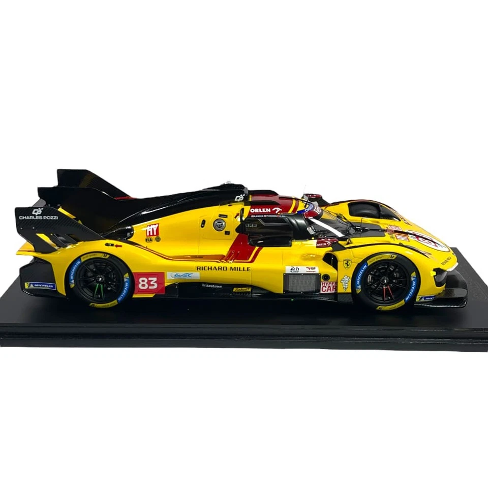 Modellino Auto Looksmart 1/18 Ferrari 499P Kubica-Ye-Hanson #83 Winner Le Man... - Immagine 4 di 4
