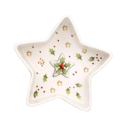 Seltene Villeroy & Boch Winter Bakery Delight Sternschale - klein 11,5cm/4,5'' - Neu
