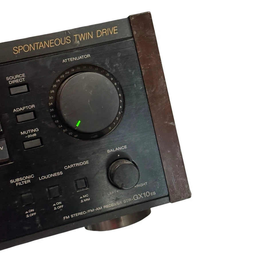 Sony STR-GX10ES Vintage Receiver Power Tested Only Sold As Is - Image 4 of 4