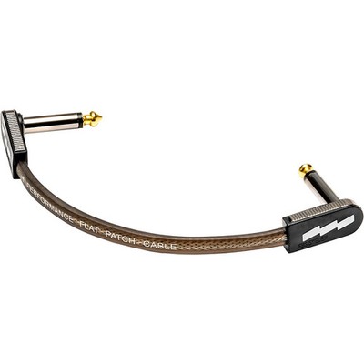 EBS Flat Patch Cable 3.94 inches Black and Silver