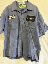 4 Total Cintas Short Sleeve Work Shirts Blue XXL