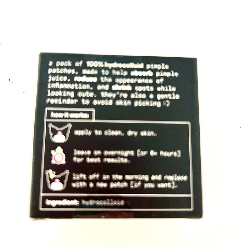 KUROMI Starface Compacto Recargable + 32 Pi LE StarKuromi HydroStar Parches para Acné Foto 3 de 4