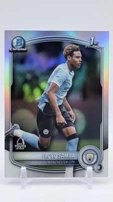 2025-26 Topps Chrome UEFA CC #BU-FS Floyd Samba Bowman UEFA Youth League