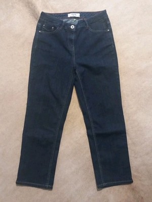 CECIL Jeans Dunkel Dreiviertel Damen Gr.29 NEU