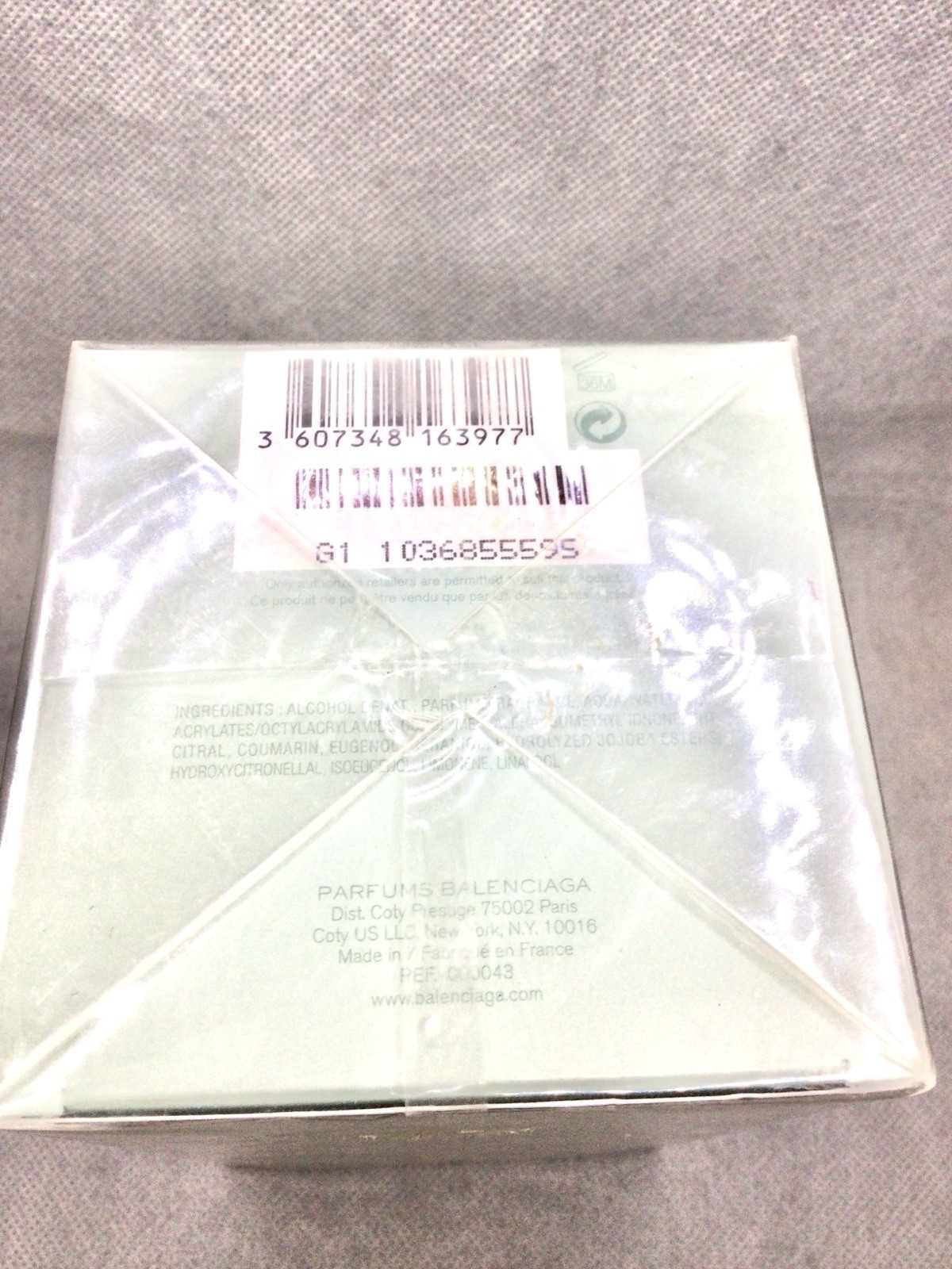 Balenciaga Paris L'Essence Eau De Parfum 75 ML SPRAY RARE SEALED thumbnail 4