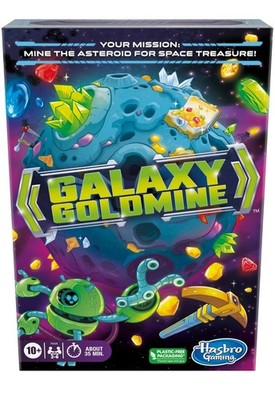 Hasbro Gaming Galaxy Goldmine Game.Family strategy card game for 2-6 players.