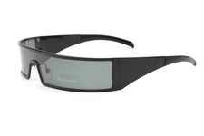 Dior Punk 7M2W7 Sunglasses   Silver Shield   Authentic   Made in Italy   New