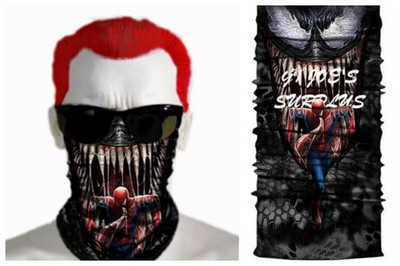 Spider-man Venom Tube Scarf Face Mask Bandana Balaclava Seamless US Seller 4B2