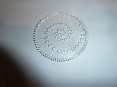 Kenner Spirograph #84 clear Replacement Wheel Gear Bar
