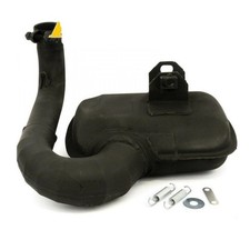 MARMITTA VESPA PX 200 /PE / ARCOBALENO PINASCO TOURING CLASSIC SCARICO NERA +4CV