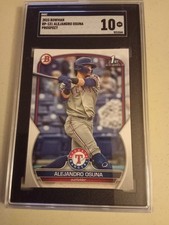 2023 Bowman Prospects Alejandro Osuna #BP-131 Graded SGC 10 Gem Mint
