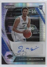 2021-22 Panini Prizm Draft Picks Hyper JaQuori McLaughlin #DP-JQM Auto 1o2