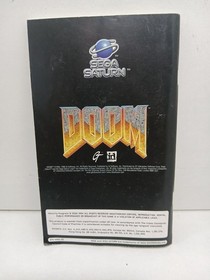 Doom Sega Saturn Complete With Manual 