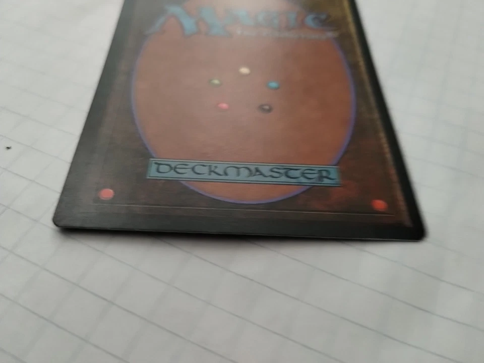 Mtg Dark Rite (Schwarzer Ritus) German Fbb Miscut Regular-Bit of Edge Wear -Pics - Image 4 of 4