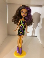 Monster High  "Clawdeen Wolf " Mattel Freaky Fied Trip" 2014 Modepuppe Sammeln