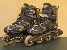 Bladerunner Advantage Pro XT Inline Skates, Size 7 Black/Green Roller Blades