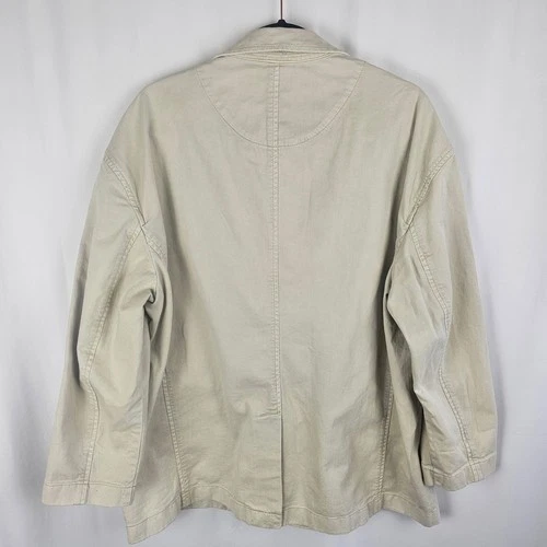 GAP Garment Dyed Chore Coat XL Minimalist Workwear Jacket Modern Elevated Casual image 6