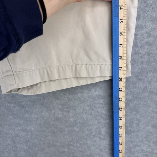 Polo Ralph Lauren uomo pantaloncino piatto davanti taglia 34 kaki beige cotone cuciture interne 9" - Foto 7 di 8