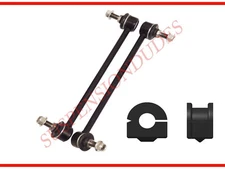 4PC Front Sway Bar Links + Bushings For Equinox Torrent Vue 